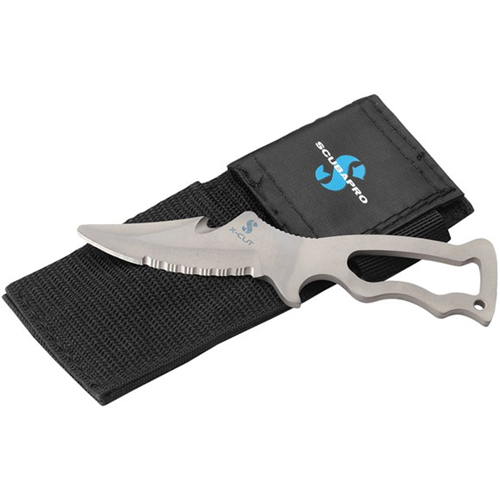 X-TEK X-CUT Titanium Knife w/nylon sheath (13 cm, 5 in)